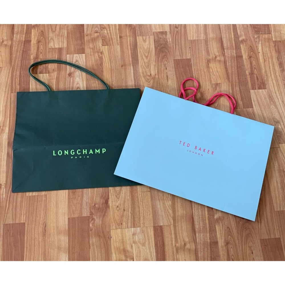Longchamp and Ted‎ Baker Shopping Bags